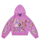 Righteous Risen King Zip Up Hoodie Purple