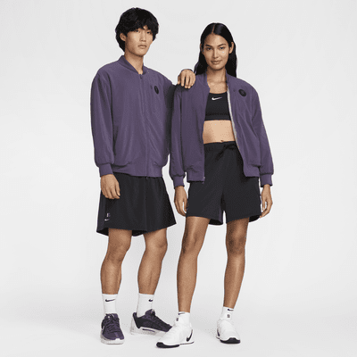 Sabrina Reversible Basketball Jacket Dark Raisin/Light Violet Ore/Washed Coral