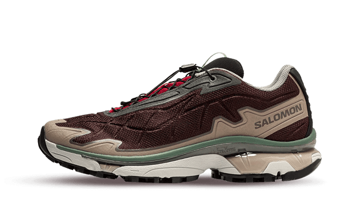 Salomon Advanced XT-Slate Wood Wood, Black Coffee/Biking Red/Quiet Shade (L47256300)