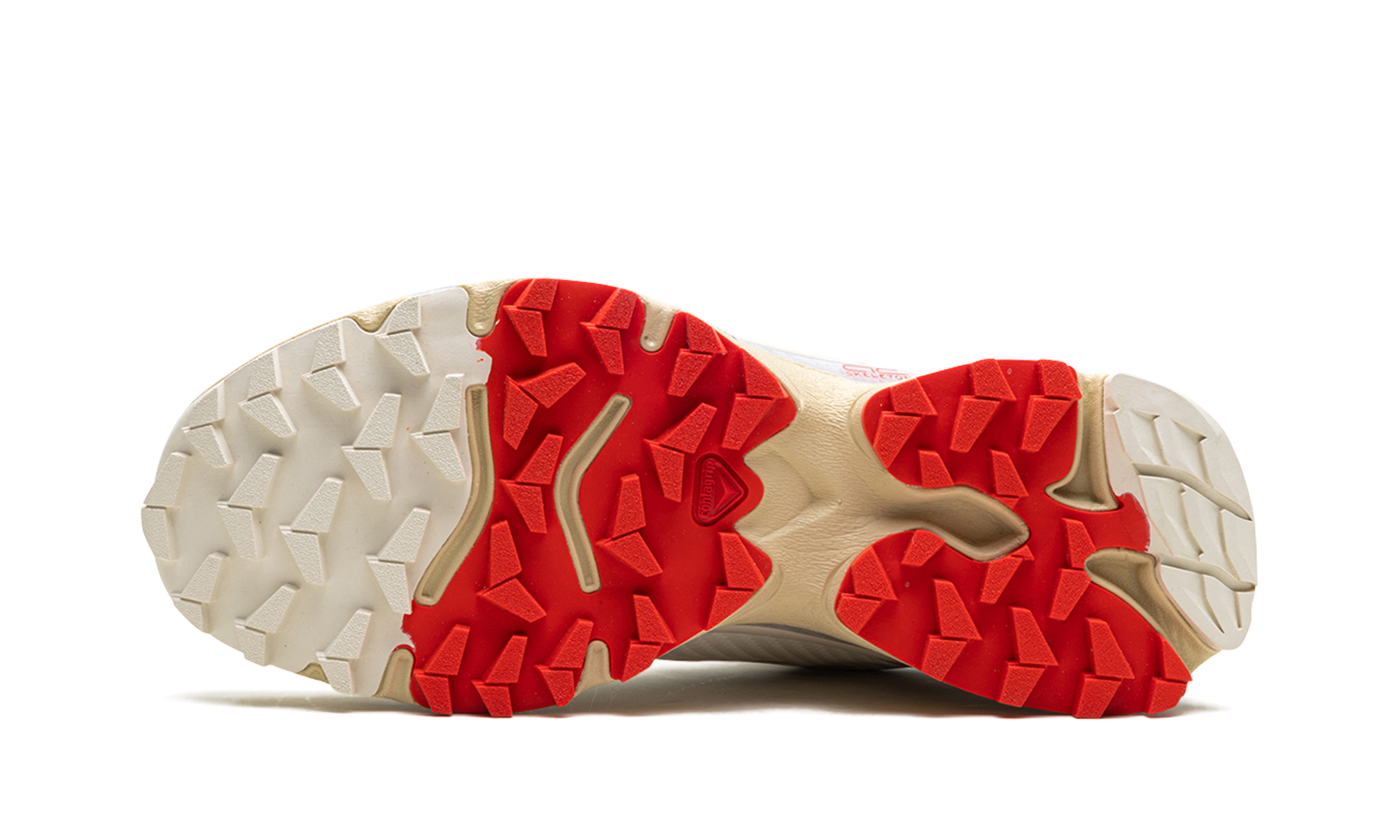 Salomon XT-4 OG Vanilla Ice Fiery Red