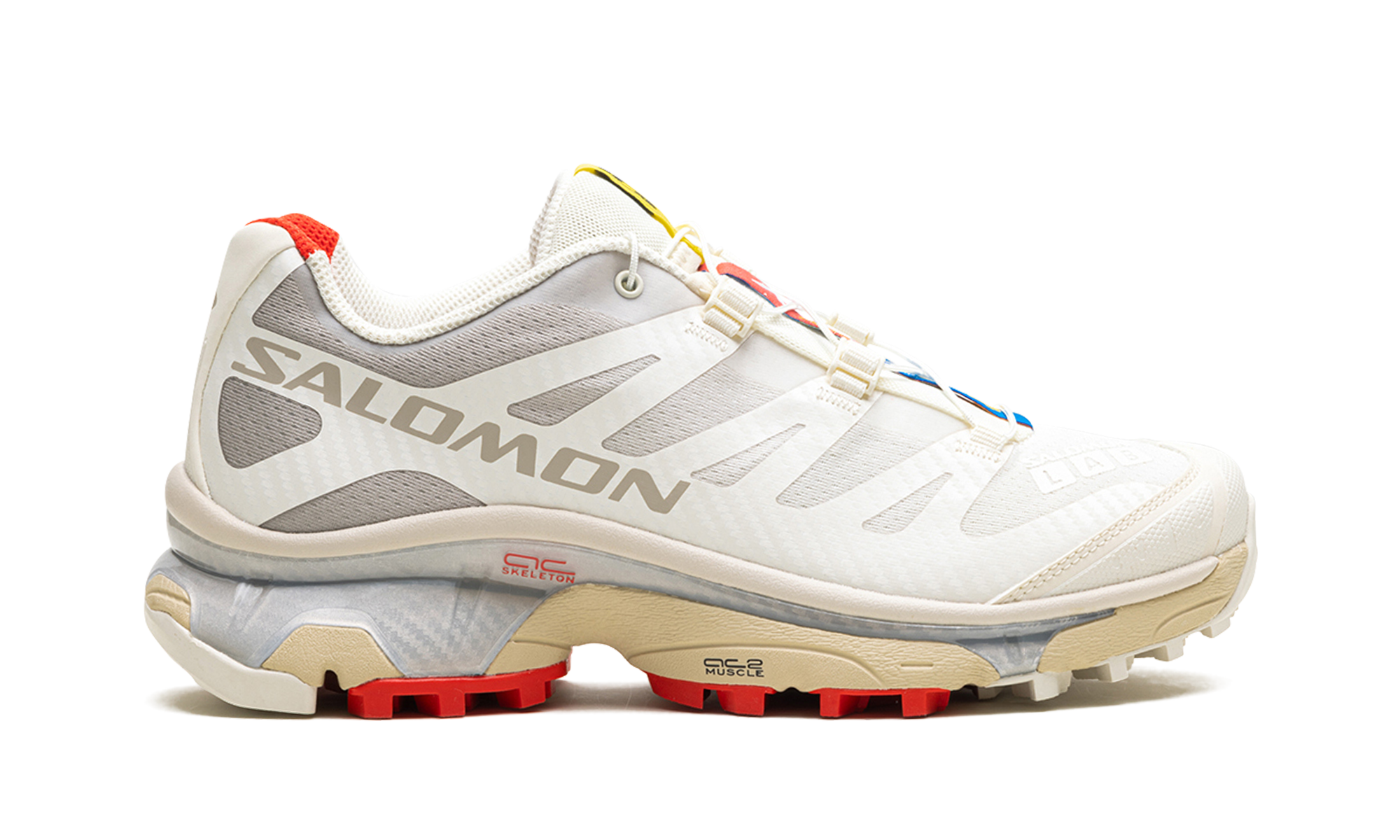 Salomon XT-4 OG Vanilla Ice Fiery Red
