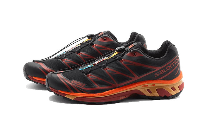 Salomon XT-6 Chocolate Plum Vibrant Orange