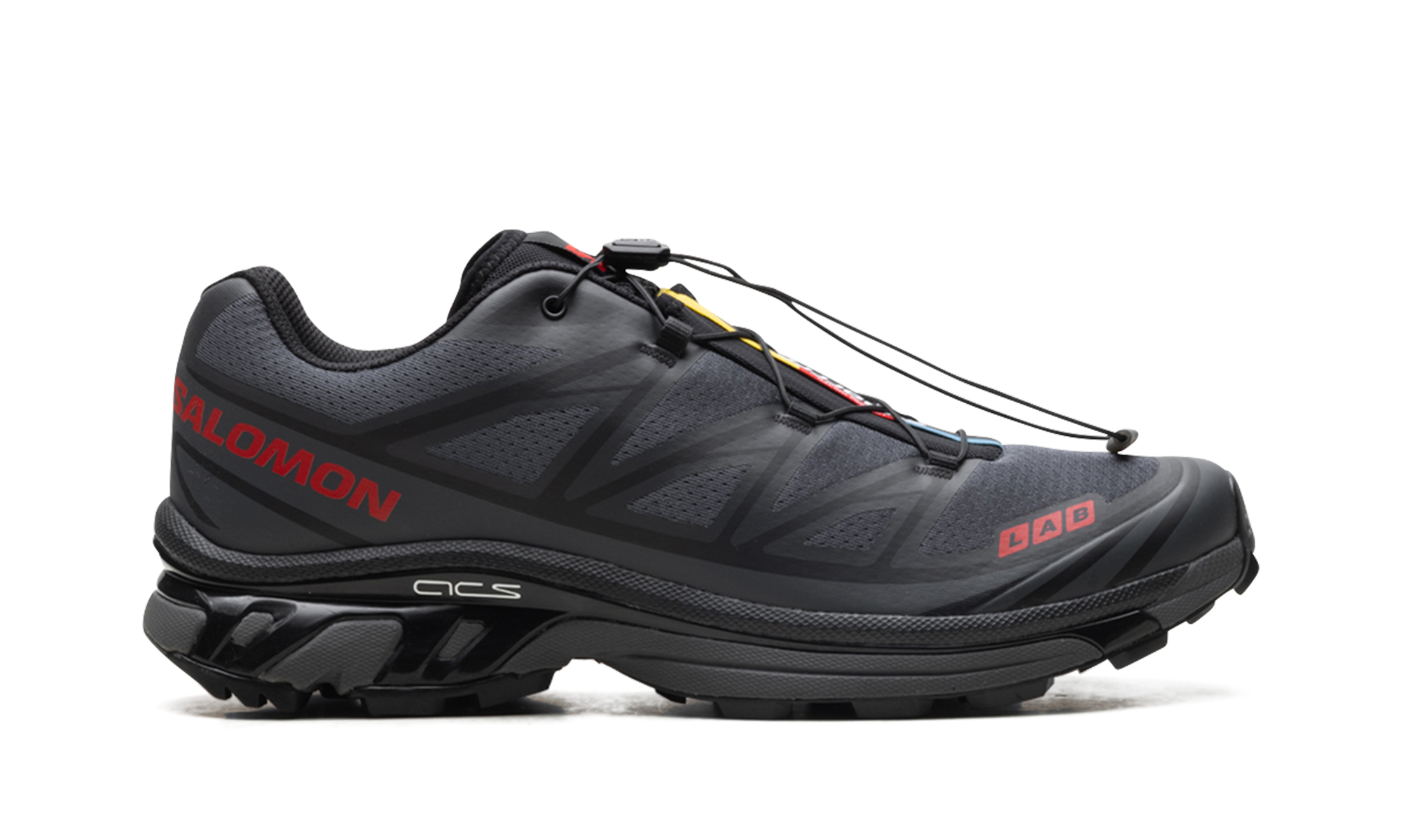 Salomon XT-6 JJJJound Black Fiery Red