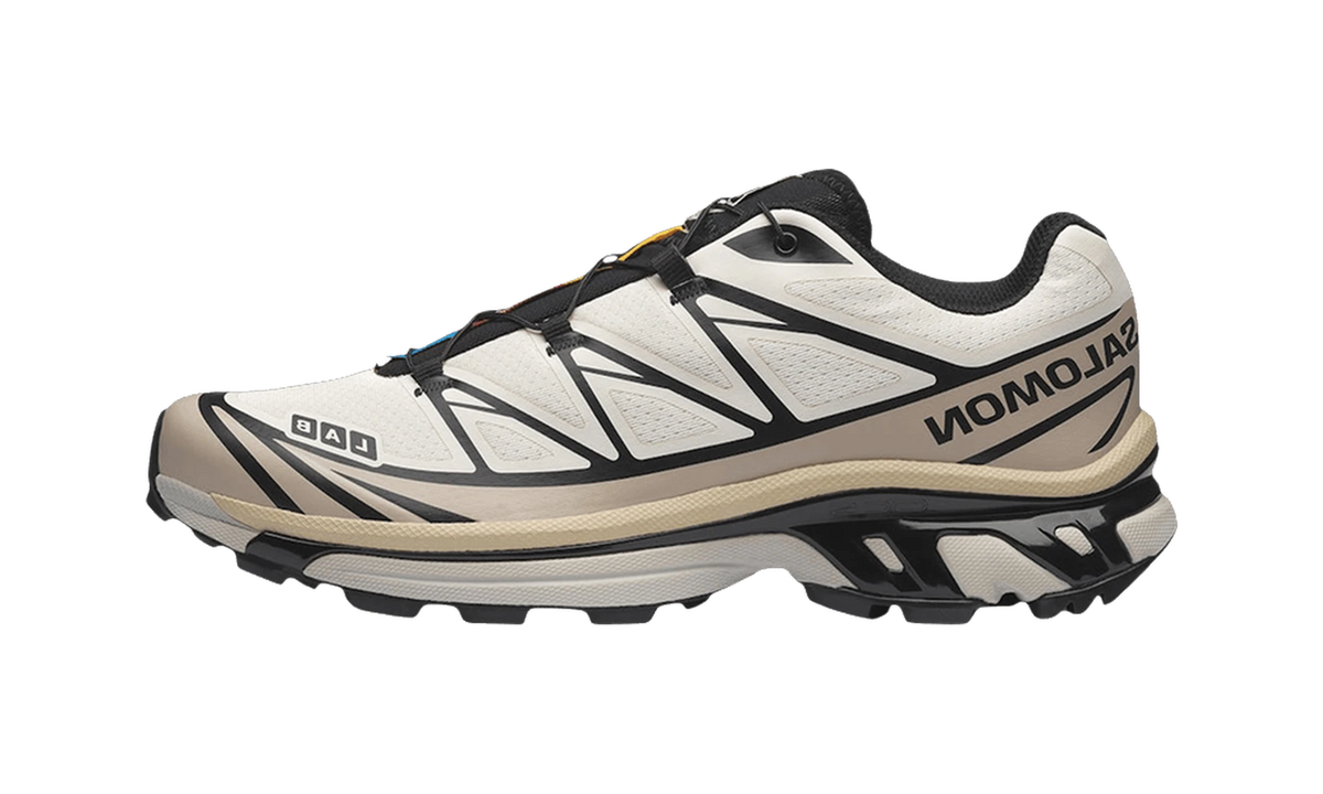 Salomon XT-6 Vanilla Ice Black Silver Cloud