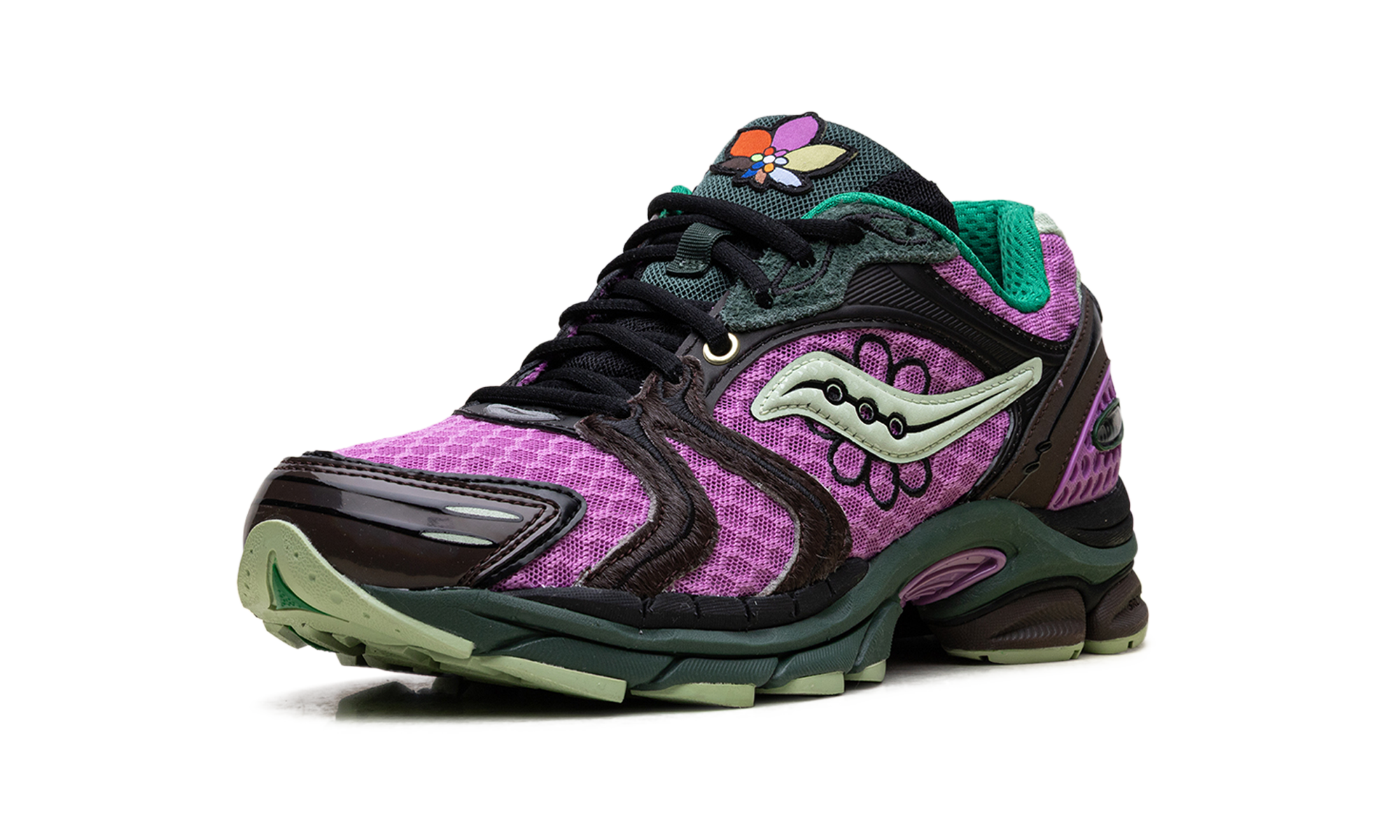 Saucony ProGrid Triumph 4 Jae Tips Flowers Grow Uptown Perilla