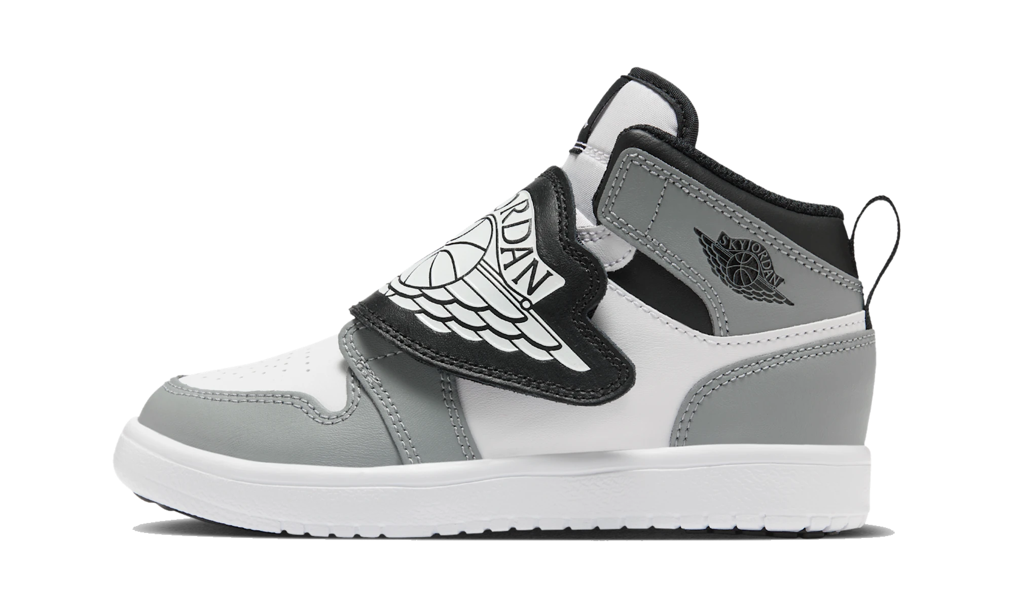 Sky Air Jordan 1 White Black Particle Grey (PS)