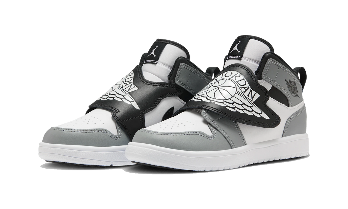 Sky Air Jordan 1 White Black Particle Grey (PS)