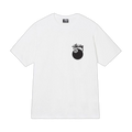 Stussy 8 Ball Tee White