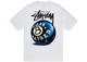 Stussy Born X Raised 8 Ball T-Shirt White