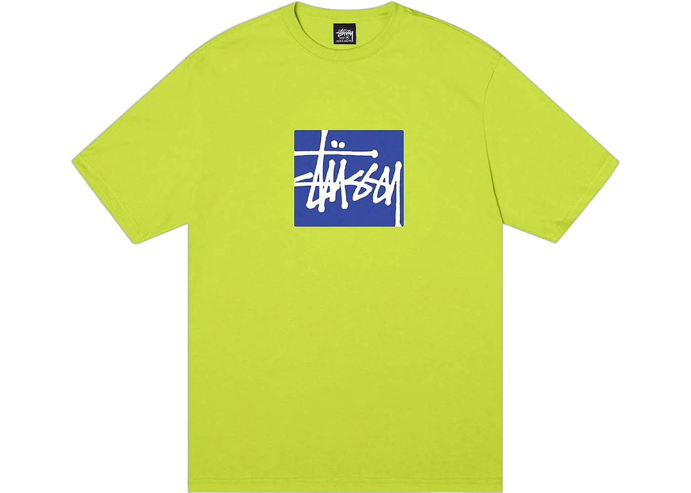 Stussy Stock Box T-Shirt Keylime