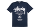 Stussy World Tour T-shirt Navy