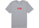 Supreme Arabic Box Logo Tee Heather Grey