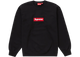 Supreme Box Logo Crewneck (FW22) Black