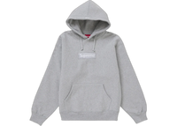 Supreme Box Logo Hooded Sweatshirt (FW24) Heather Grey, Heather Grey (supreme-box-logo-hooded-sweatshirt-fw24-ash-grey)