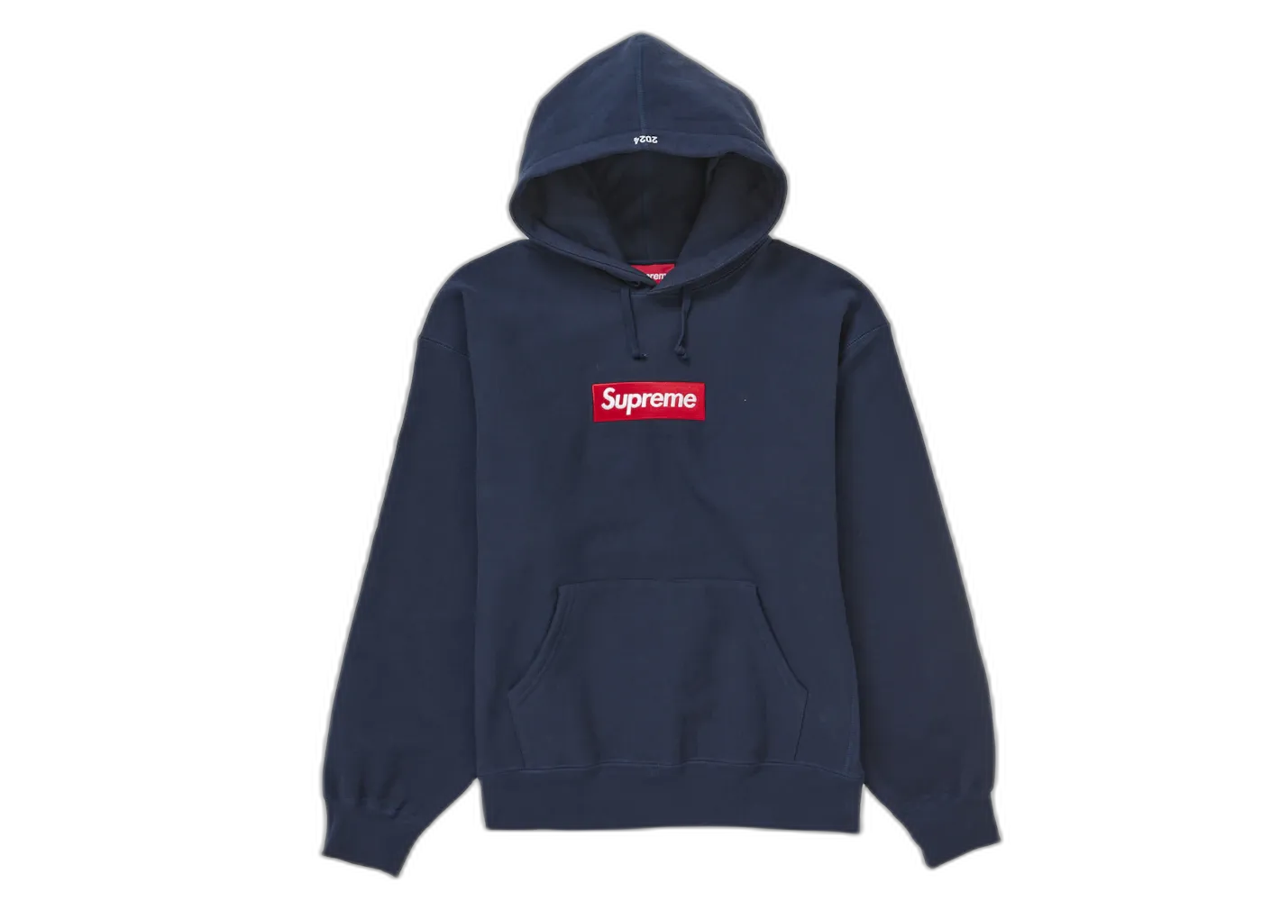 Supreme Box Logo Hooded Sweatshirt (FW24) Navy, Navy (supreme-box-logo-hooded-sweatshirt-fw24-navy)