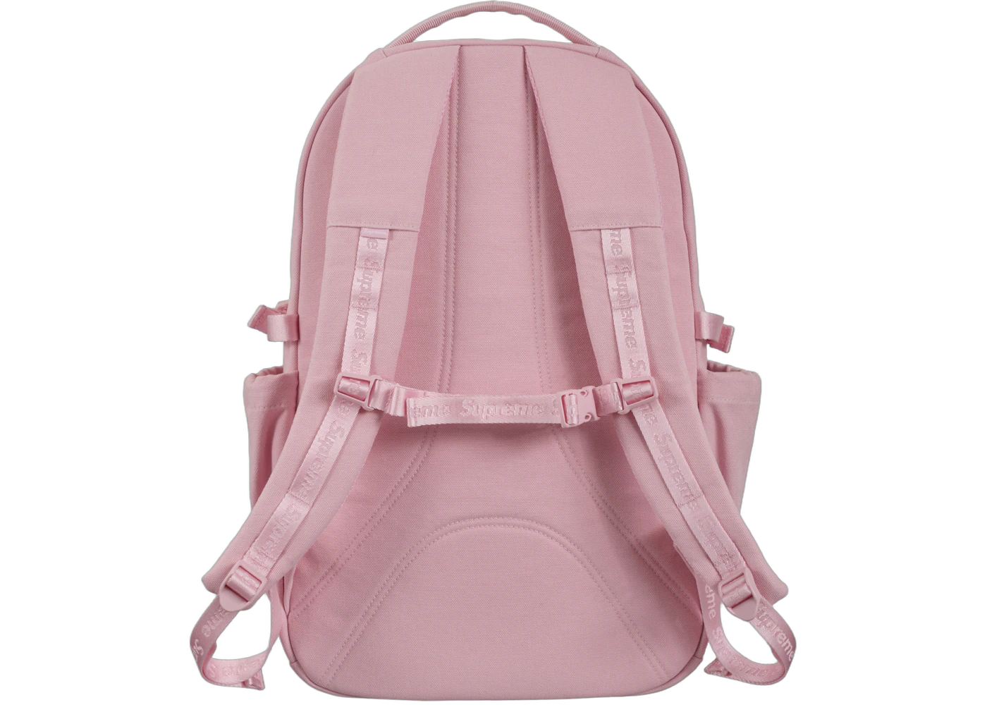 Supreme Logo Backpack (SS25) Light Pink