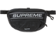 Supreme Logo Waist Bag Black