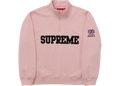 Supreme London Shop Flag Half Zip Pullover Light Pink