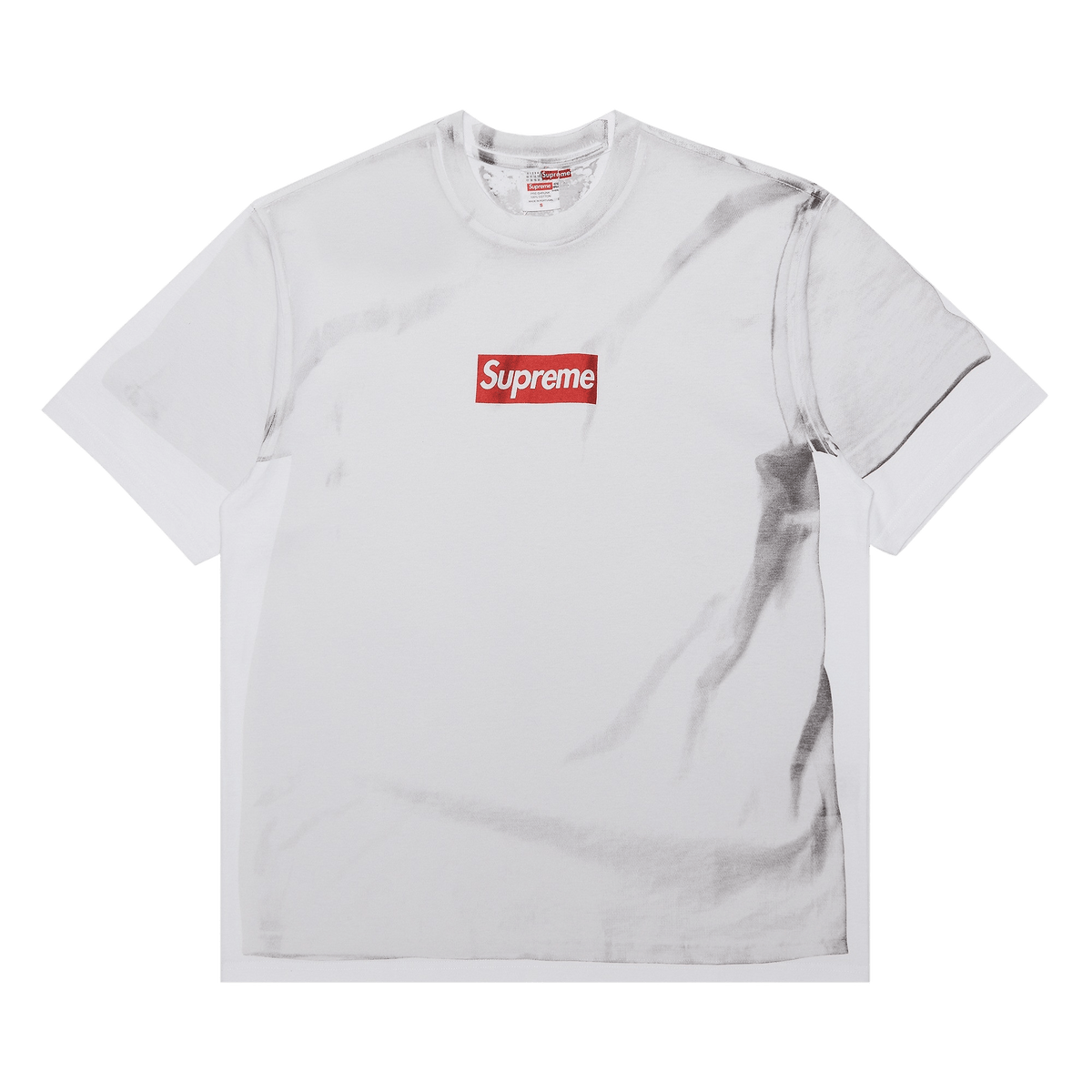 Supreme MM6 Maison Margiela Box Logo T-Shirt White
