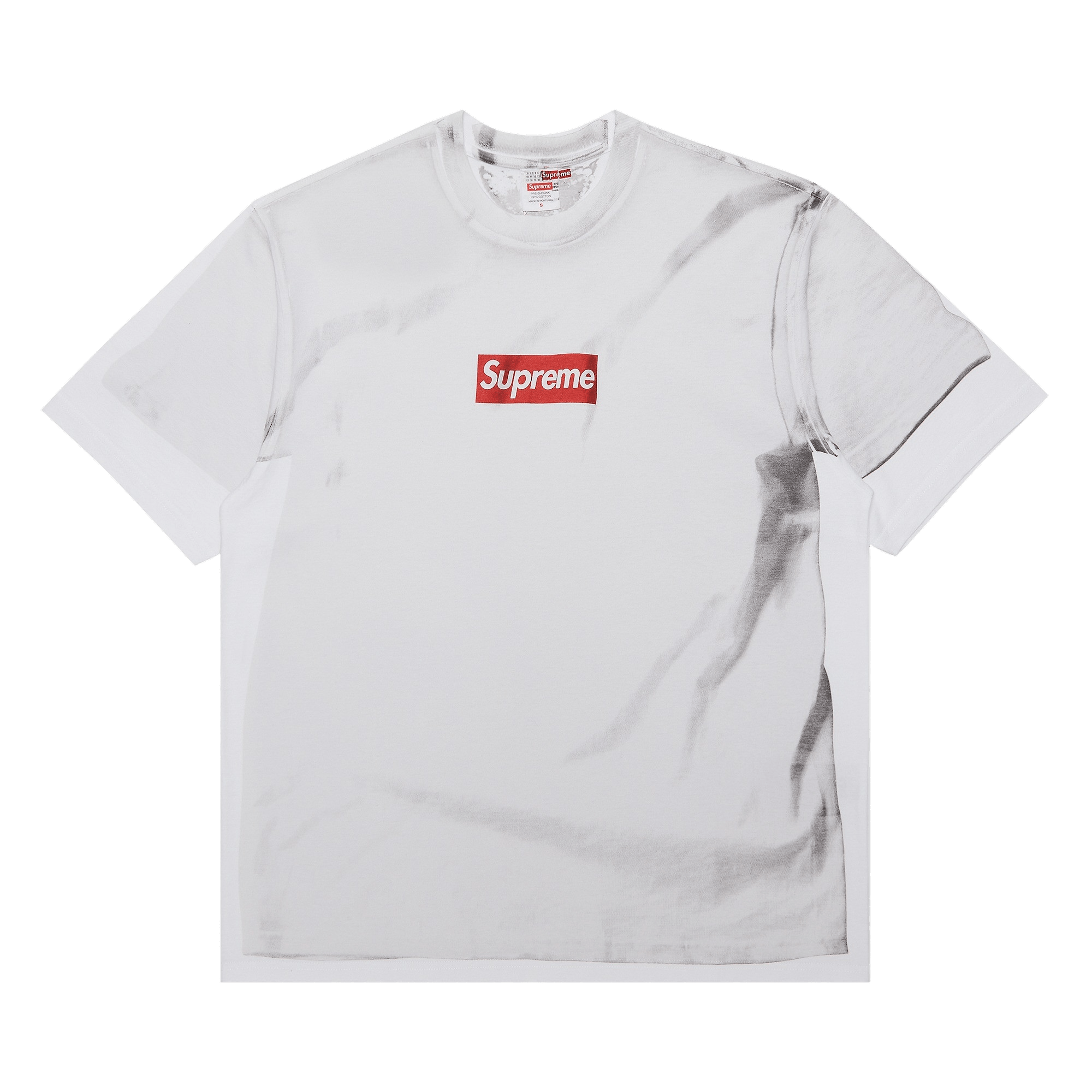 Supreme MM6 Maison Margiela Box Logo Tee White, White (supreme-mm6-maison-margiela-box-logo-tee-white)