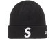Supreme New Era S Logo Beanie (FW24) Black