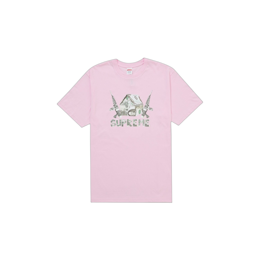 Supreme Origami Tee Light Pink