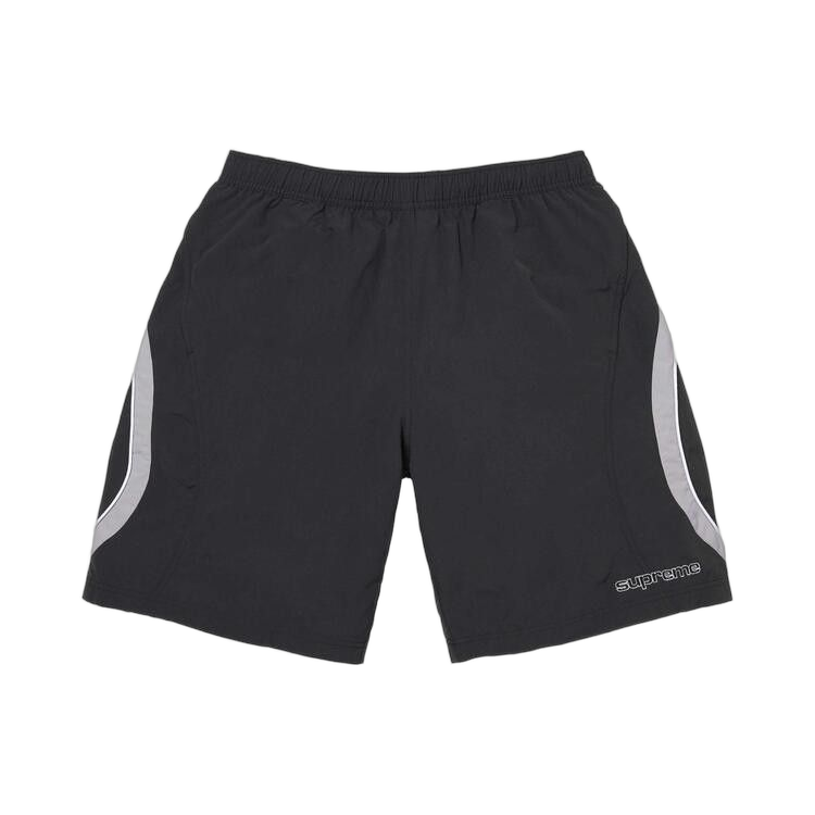 Supreme Paneled Water Short Black