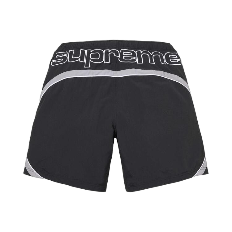 Supreme Paneled Water Short Black