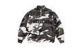 Supreme Shop Flag Half Zip Pullover Snow Camo Seoul