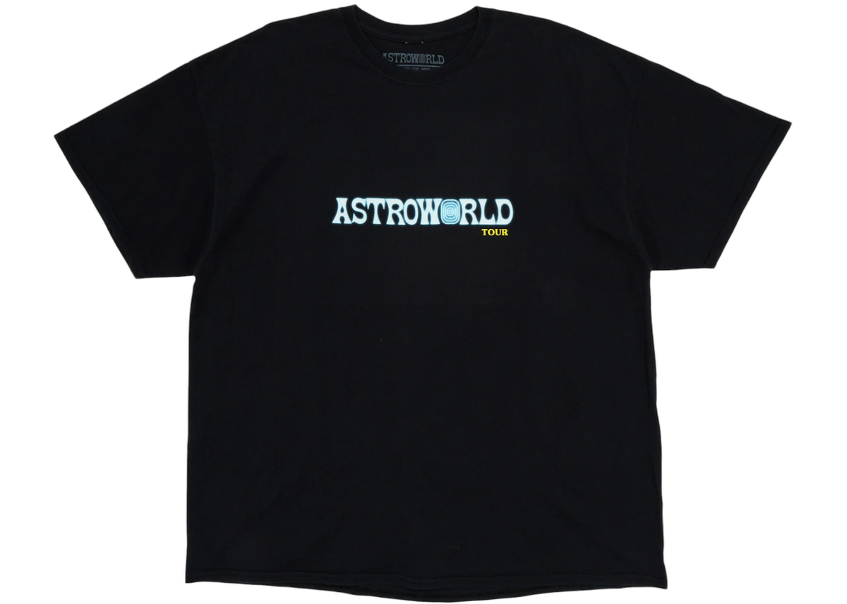 Travis Scott Astroworld Tour T-Shirt Black