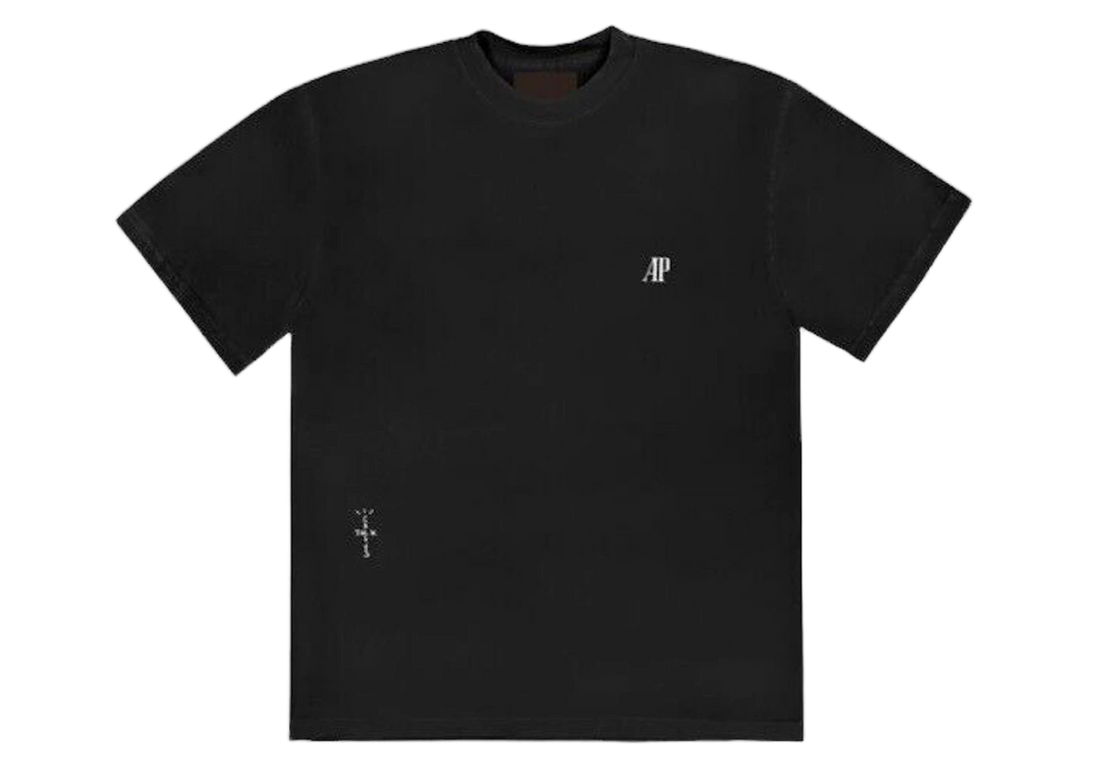 Travis Scott CJ x Audemars Piguet Vintage T-Shirt Black