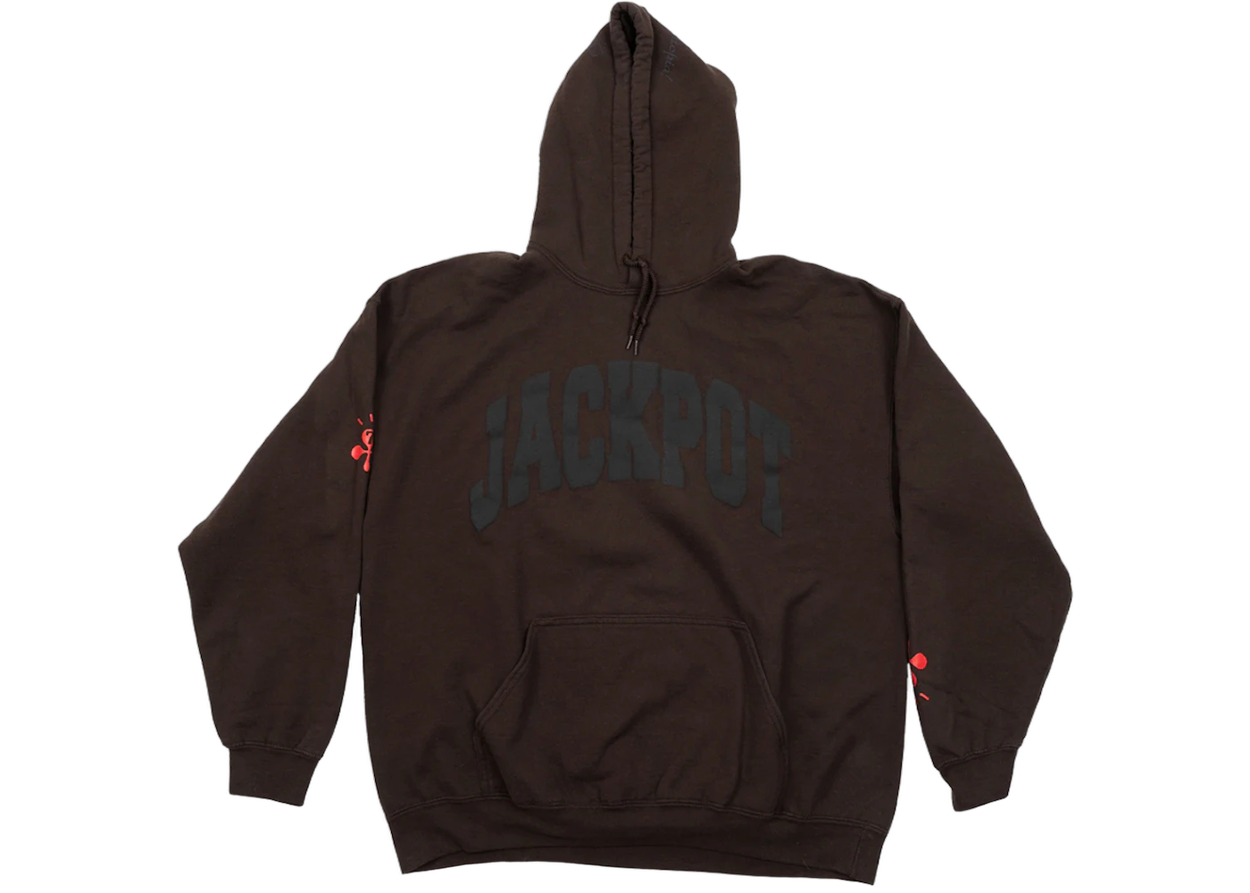 Travis Scott Road to Utopia Las Vegas Jackpot Hoodie Brown