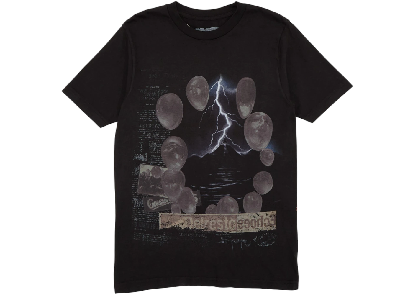 Travis Scott Utopia Echoes Circus Maximus Tee Black