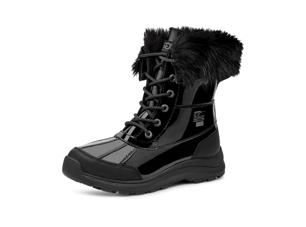 UGG Adirondack III Patent Boot Black