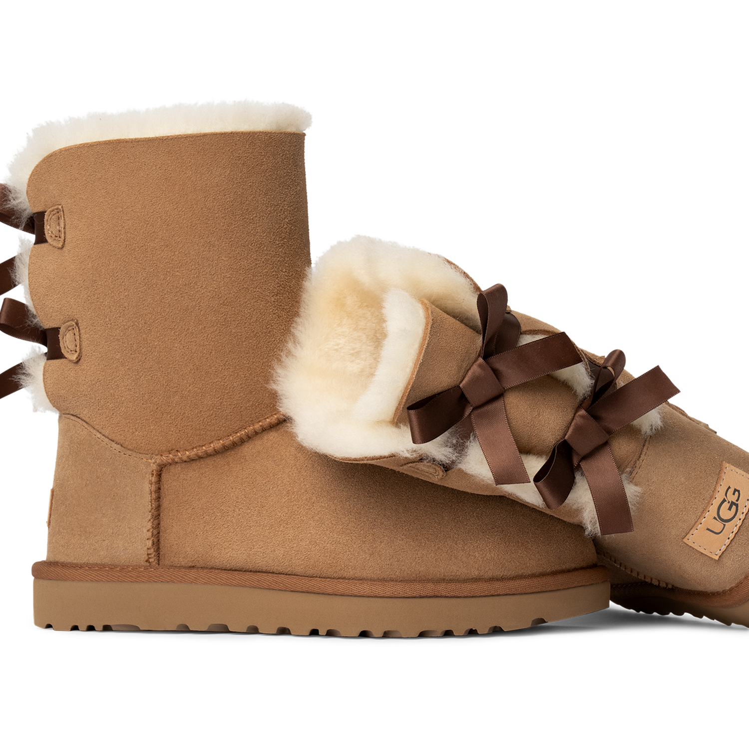 UGG Bailey Bow II Boot Chestnut, Chestnut (1016225-CHE)