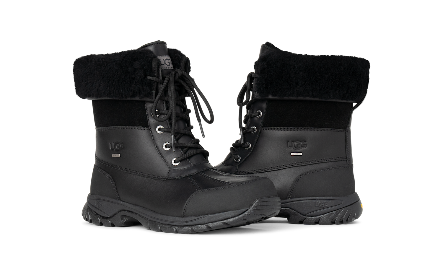UGG Butte Boot Black, Black (5521-BLK)
