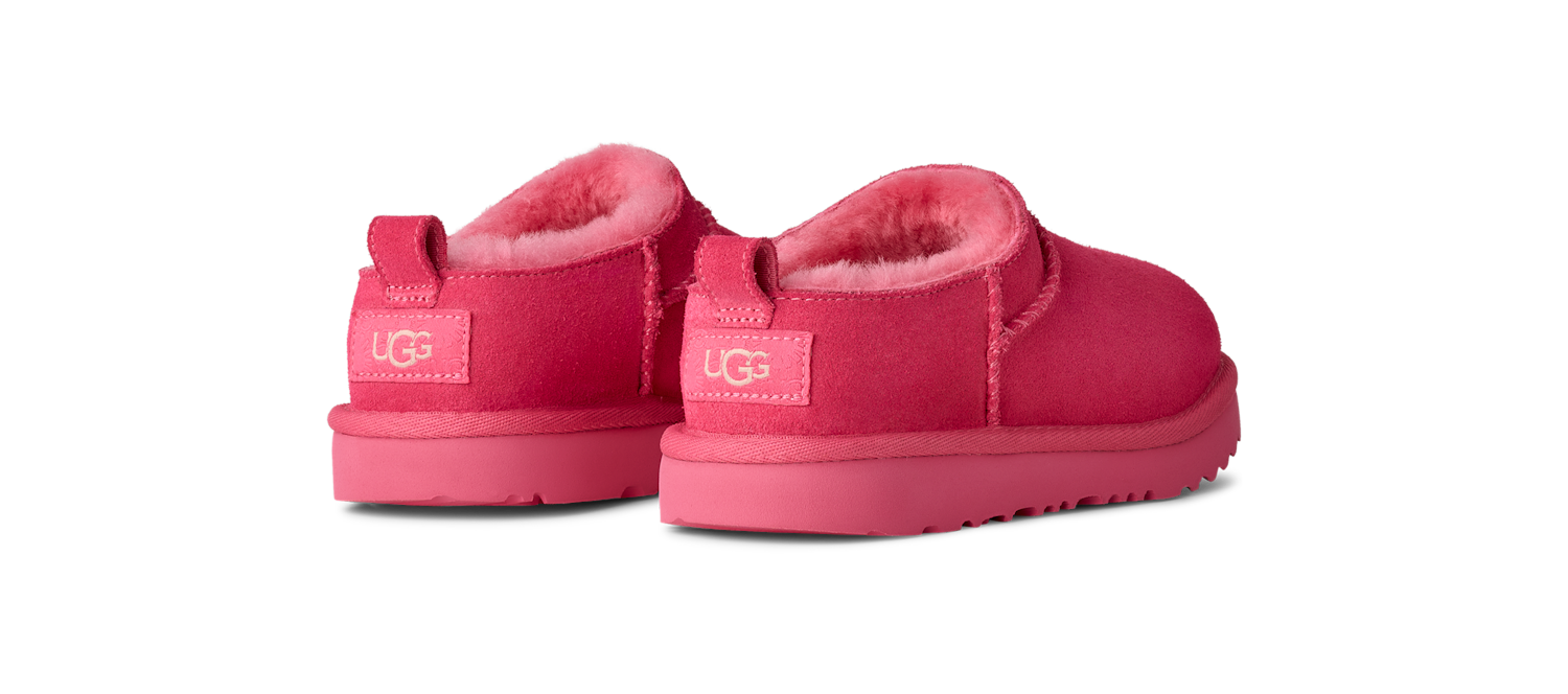 UGG Classic Micro Slipper Pink Bloom (Kids), Pink Bloom (1174410K-PBLM)