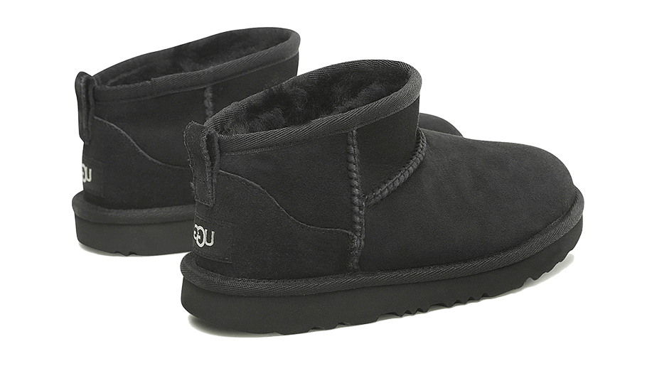 UGG Classic Ultra Mini Boot Black (Kids)