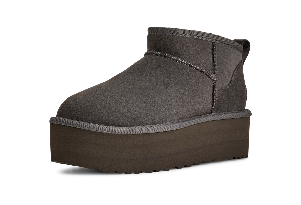 UGG Classic Ultra Mini Platform Boot Charcoal