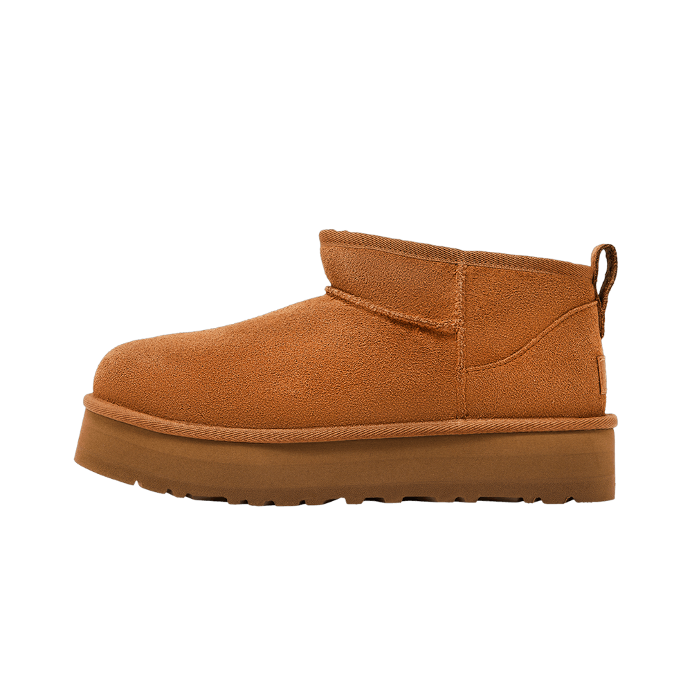 UGG Classic Ultra Mini Platform Boot Chestnut (Kids), Chestnut (1157791K-CHE)