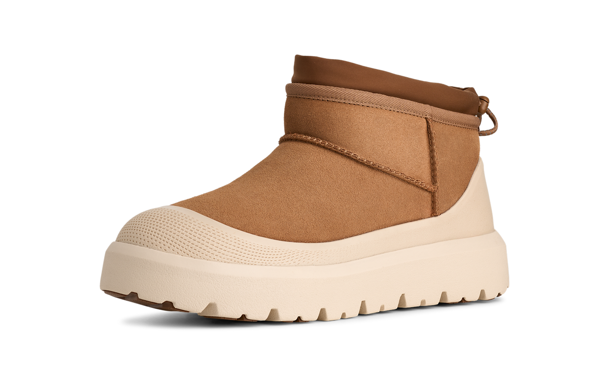 UGG Classic Ultra Mini Weather Hybrid Boot Chestnut Whitecap
