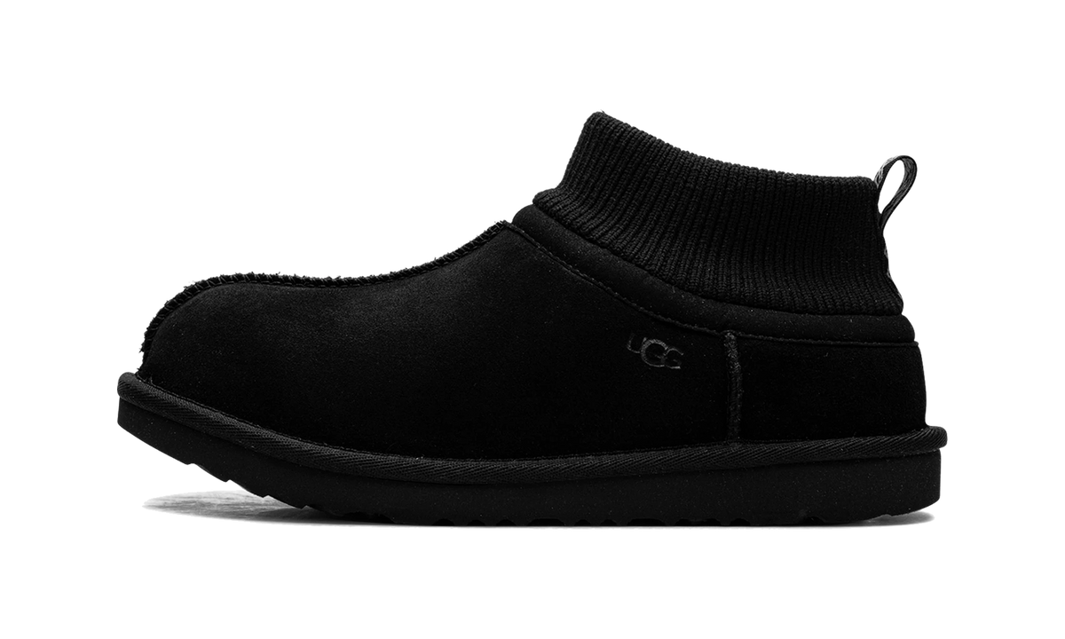 UGG Classic Ultra Stretch Cuff Slipper Black (Kids)