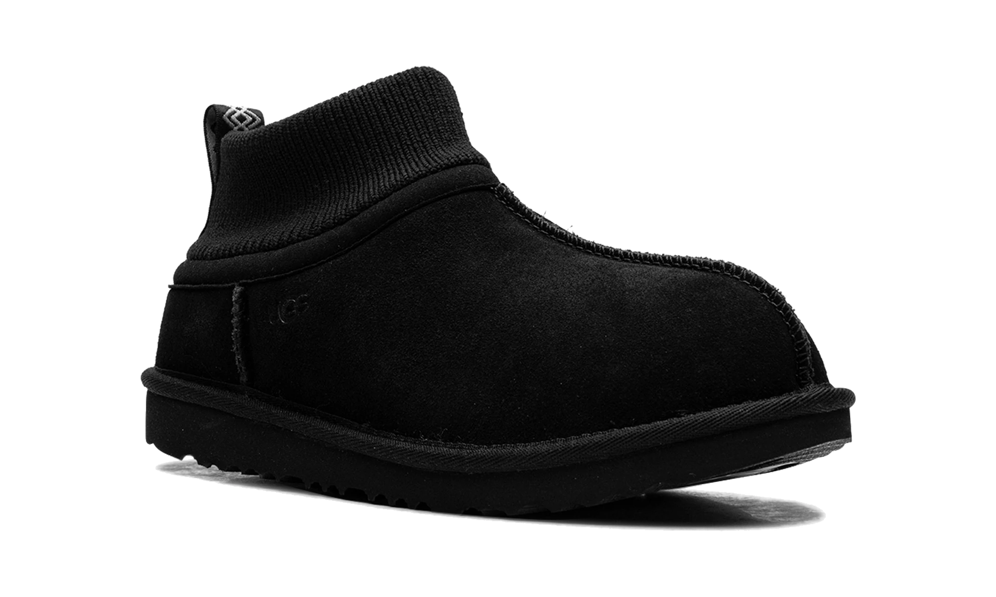 UGG Classic Ultra Stretch Cuff Slipper Black (Kids)