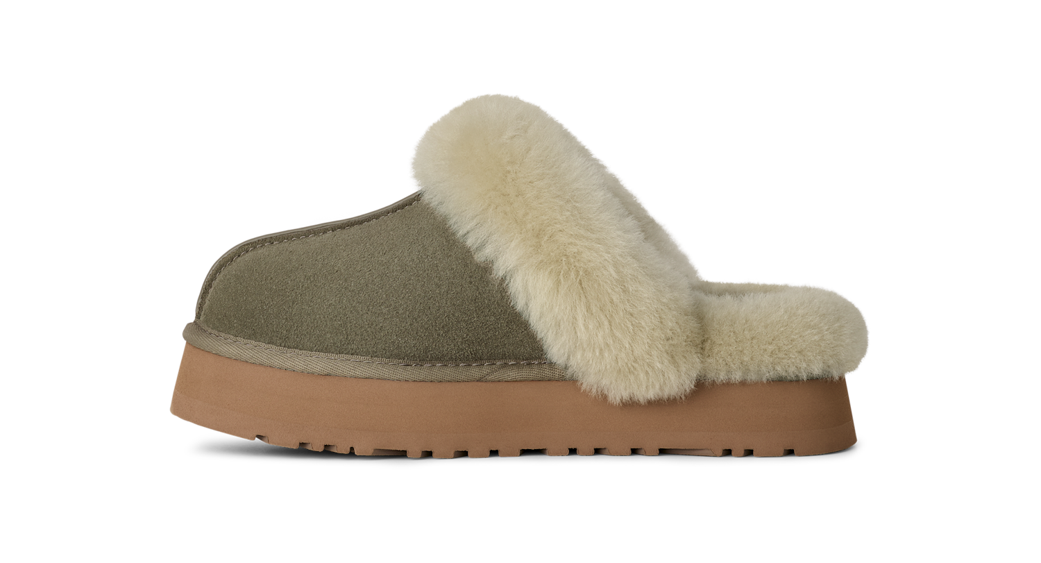 UGG Disquette Slipper Moss Green Muted Brass, Moss Green/Muted Brass (1122550-MRNM)