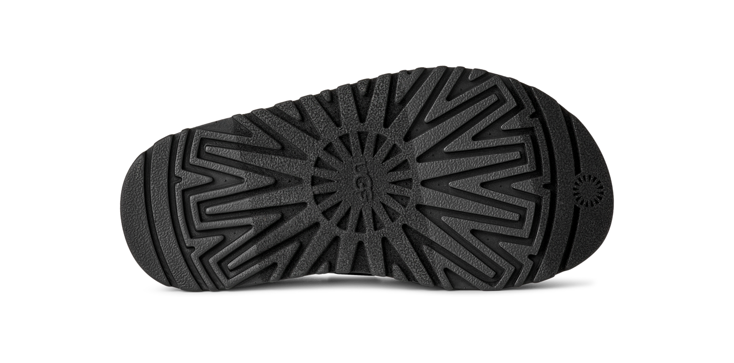 UGG GoldenGlow Sandal Black (Kids), Black (1152813K-BLK)