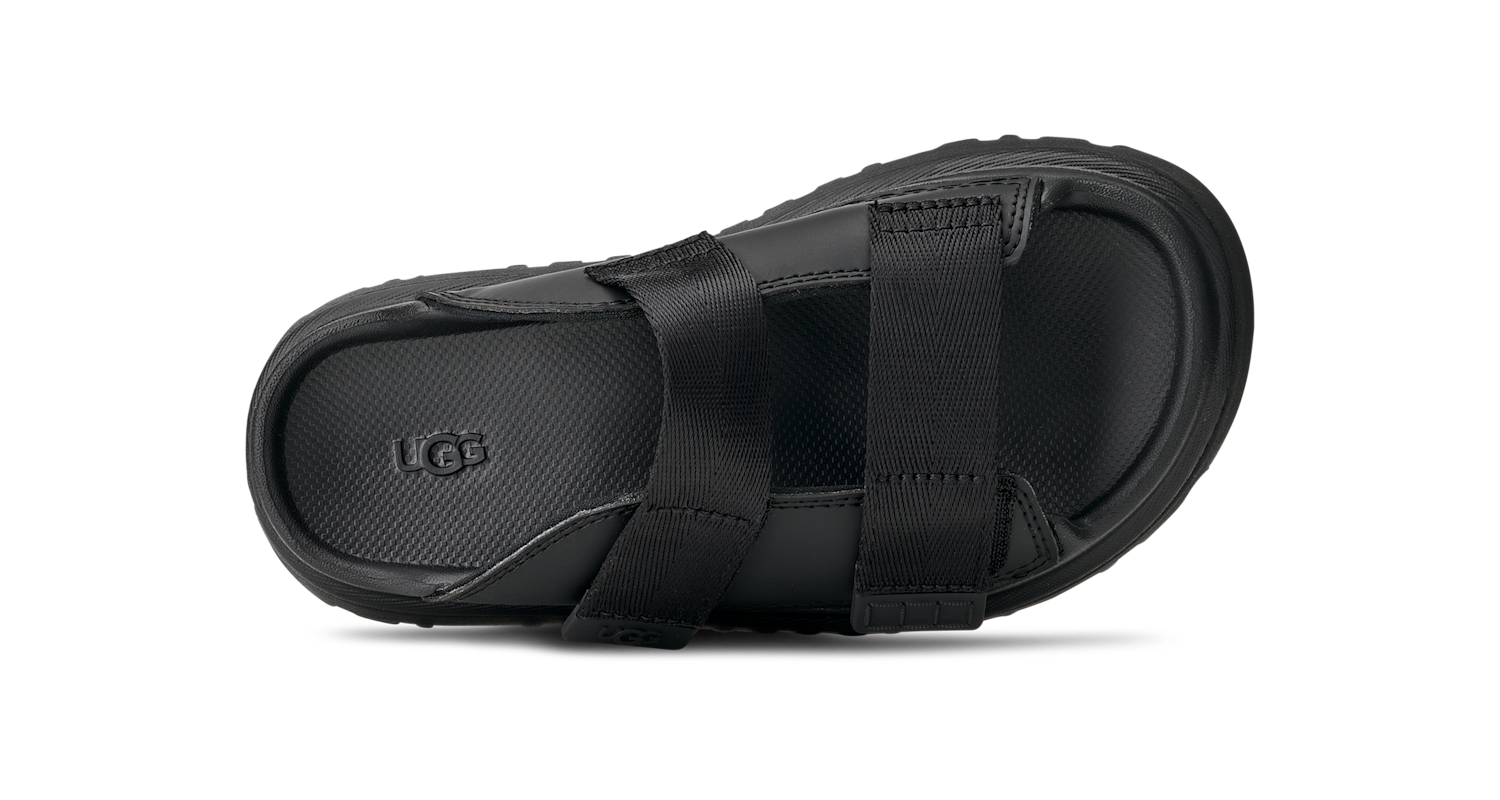 UGG GoldenGlow Slide Black (Kids), Black (1166513K-BLK)