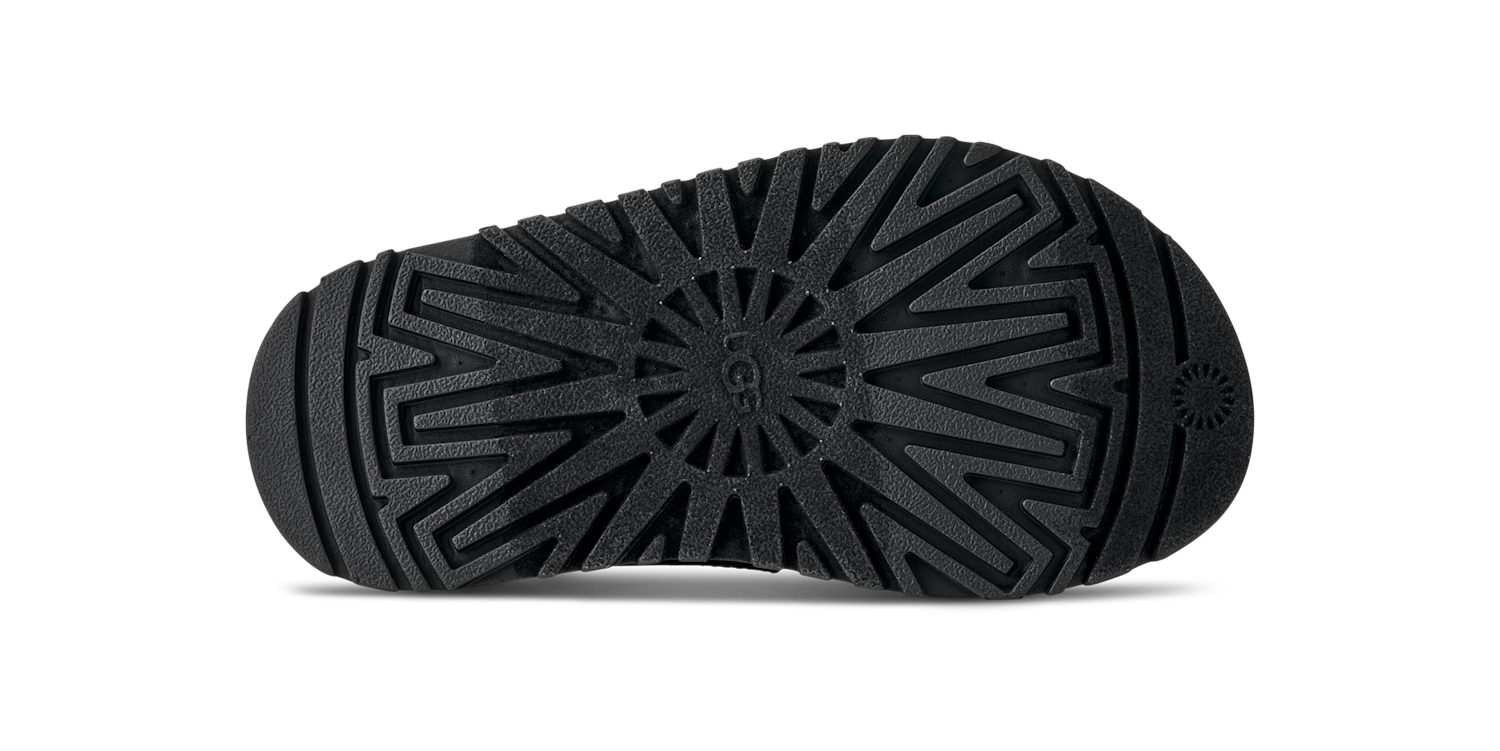 UGG GoldenGlow Slide Black (Kids), Black (1166513K-BLK)