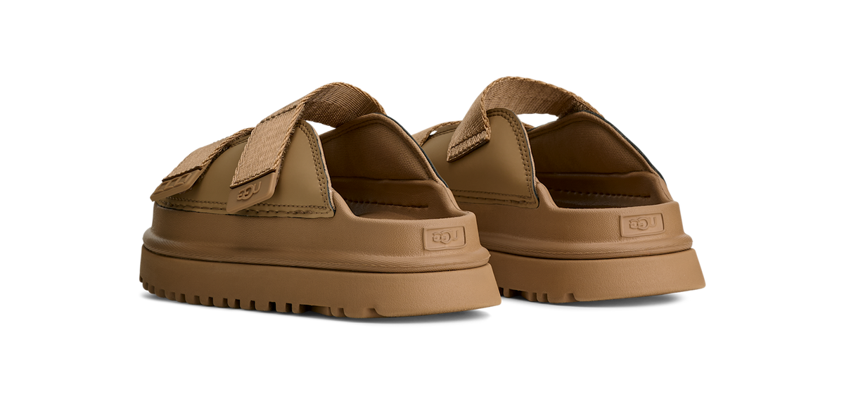 UGG GoldenGlow Slide Dark Sand (Kids)