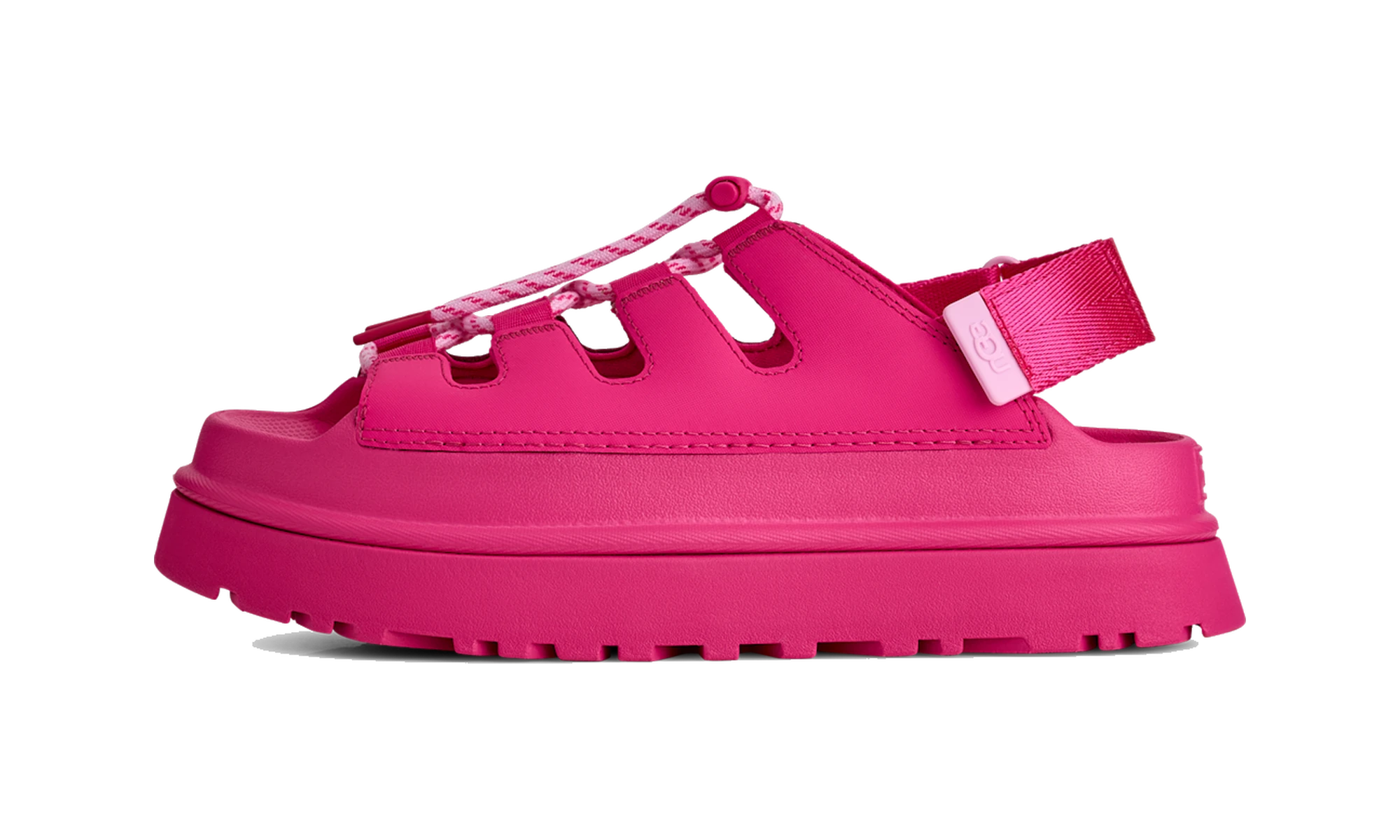UGG GoldenGlow Toggle Sandal Deep Coral