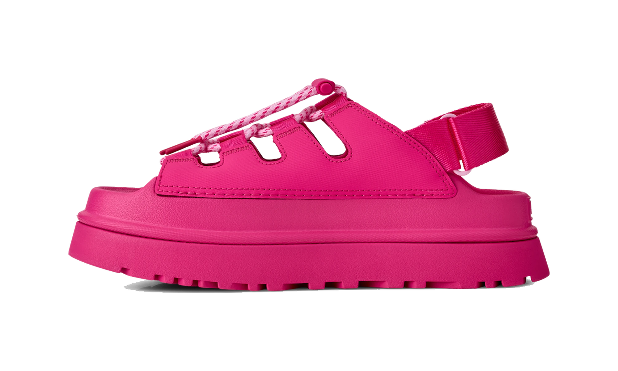 UGG GoldenGlow Toggle Sandal Deep Coral